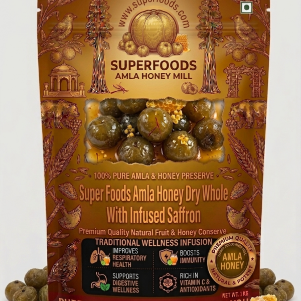 Super Foods Amla Honey Dry Whole