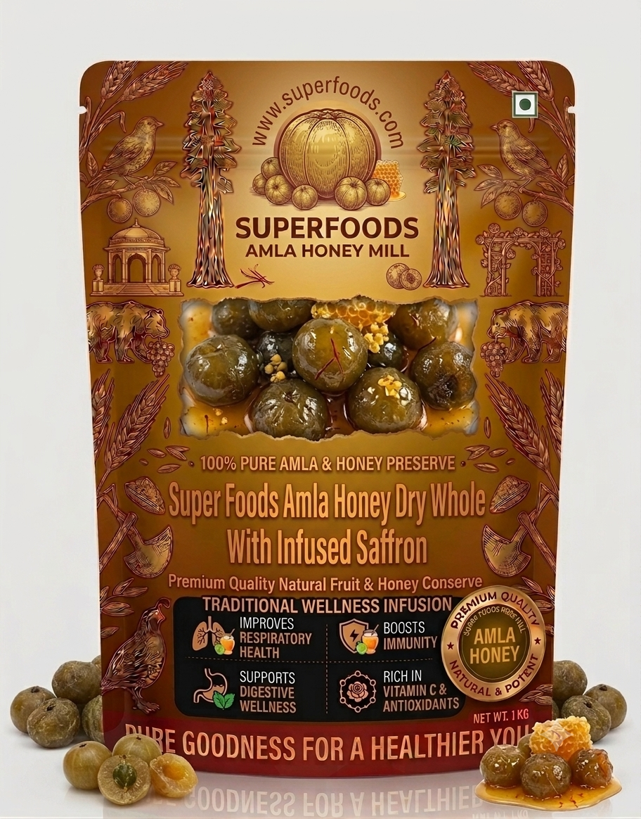 Super Foods Amla Honey Dry Whole